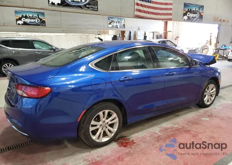 2015 Chrysler 200 Limited из США, поврежденный, VIN 1C3CCCAB5FN697574